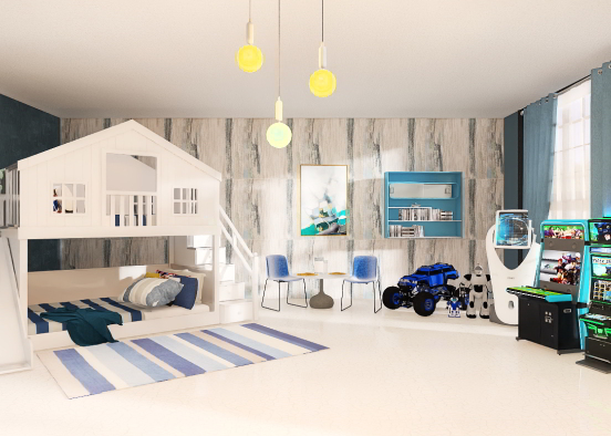 Child fantasy room Design Rendering