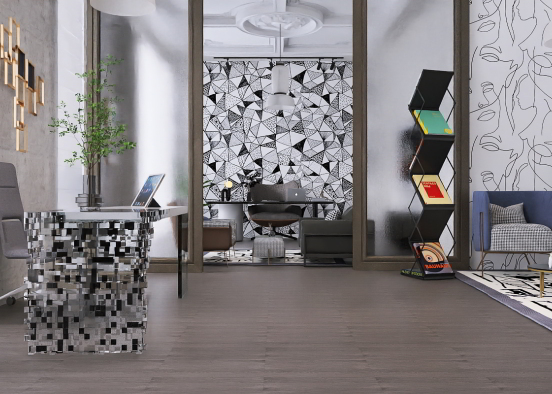CheckTile Décor Design Rendering