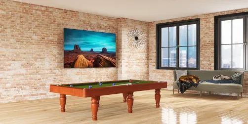 Salle de billard 