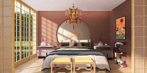Chinese bedroom 