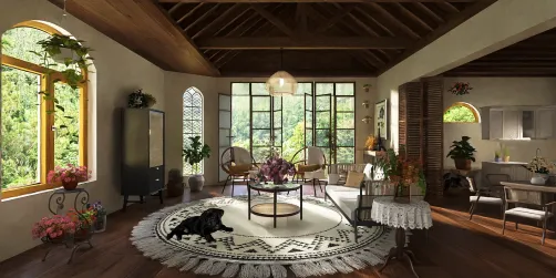 Beautiful bohemian room 
