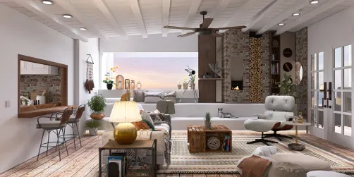 An Unusual Attic Apartment 