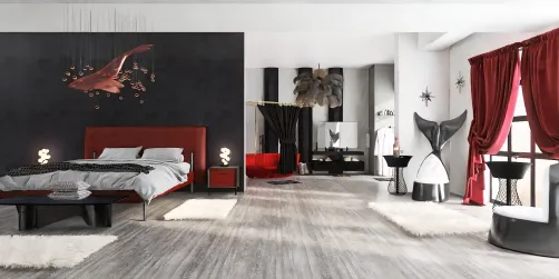 A Whale of a Red Room
