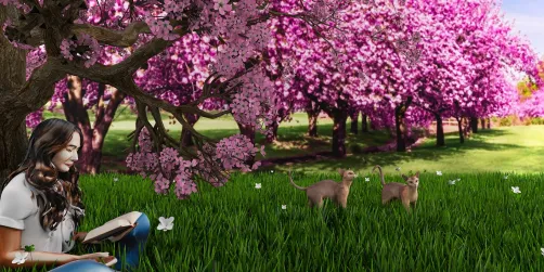 C=Cherry blossom😼