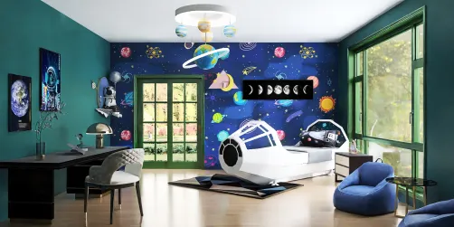 Space bedroom