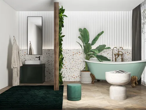 💚🤍🌿🐚 Bathroom