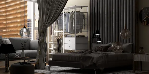 Classy modern bedroom idea 💡