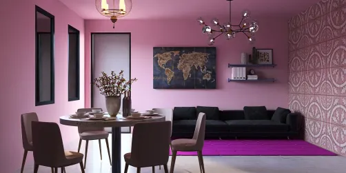 Pink house 
