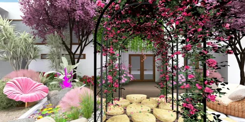 Wonderful home garden 🤩🌺
