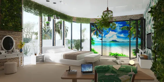 Miami dream bedroom