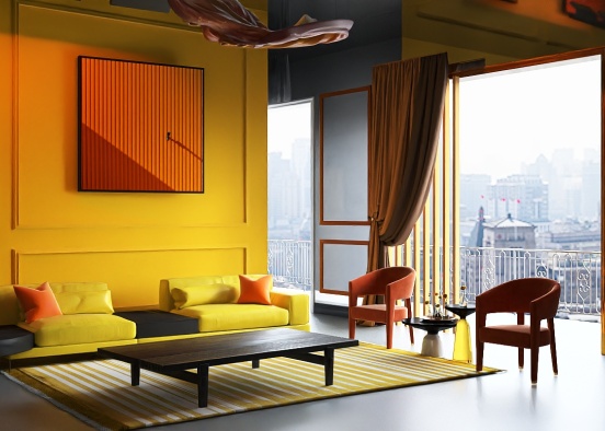 yellow orange 🍊  Design Rendering