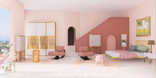 camera da letto contemporanea in villa ❤