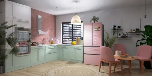 boho kitchen 