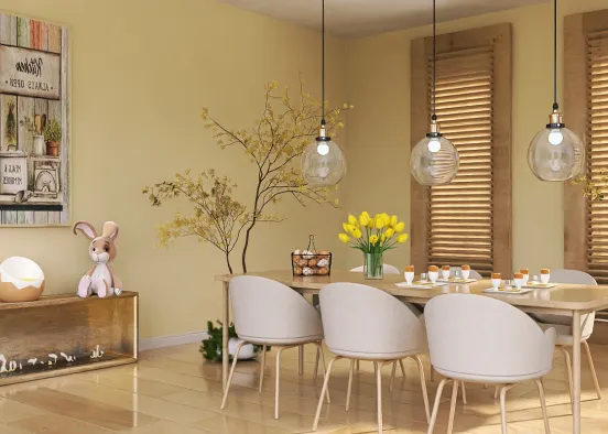 # Easter Breakfast  Renderização de Design