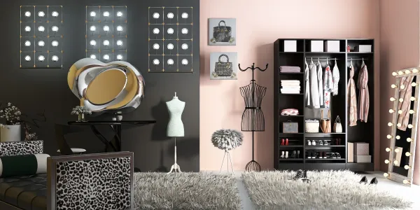 Professional interior design created with Homestyler 3D design software