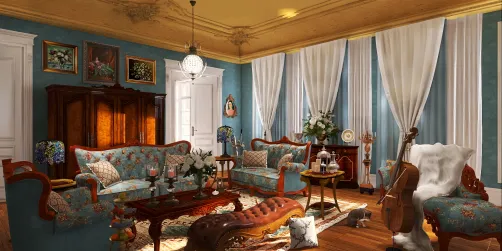 A very French room!!