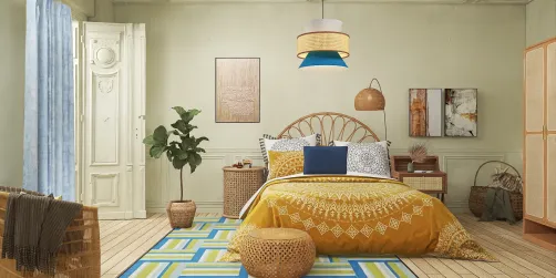 Rattan Bedroom