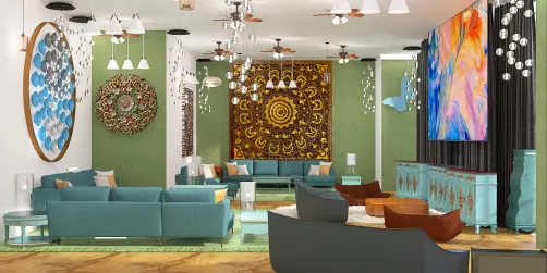 Family theater room