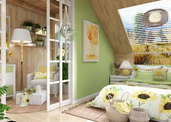 # Bedroom Renderização de Design