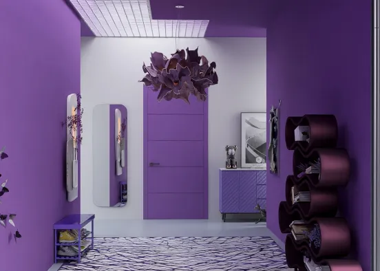 Life in purple  Design Rendering