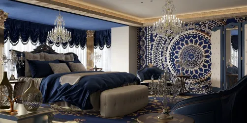 Regal Chamber” Medieval Bedroom