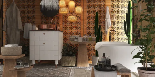 Boho Bathroom 🛁