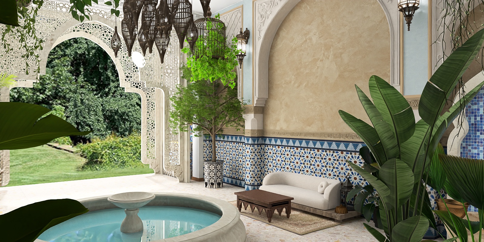 Moroccan Oasis 
