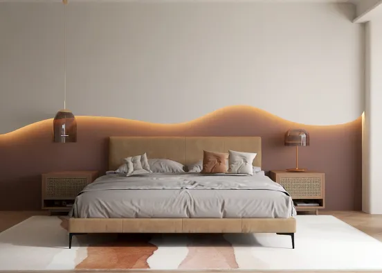 # Mocha mousse swirl inspired  Renderização de Design