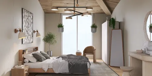 Scandinavian bedroom 