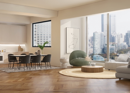 Apartment in New York Design Rendering