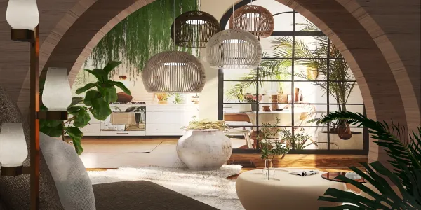 Professional interior design created with Homestyler 3D design software