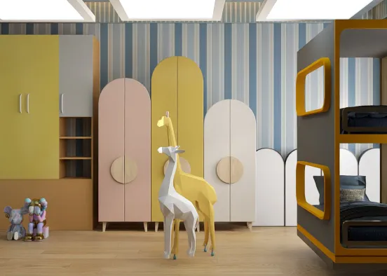 # Espaço Lúdico Renderização de Design