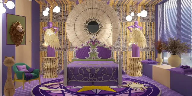 The Little African Princess's Bedroom 