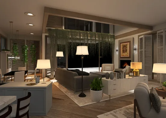 Cozy and Comfortable  Design Rendering
