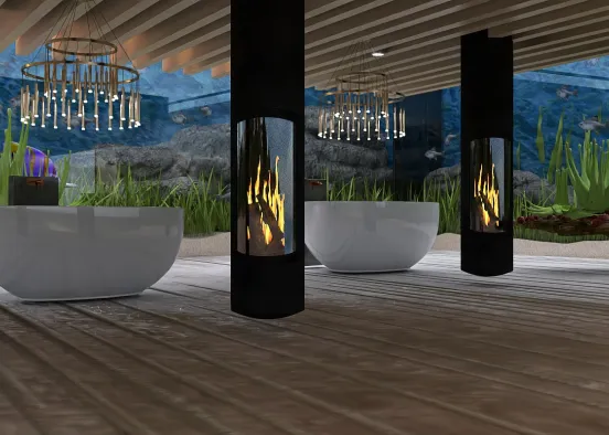 # #SpellApril: A Is For Aquarium Spa Renderização de Design