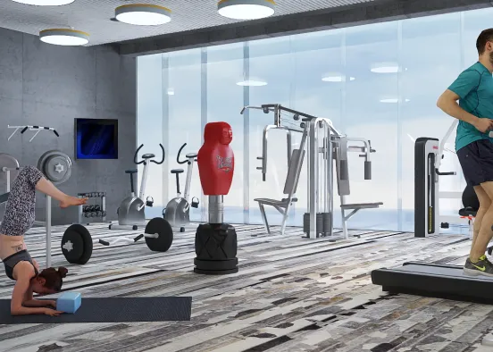 It's Gym time Design Rendering