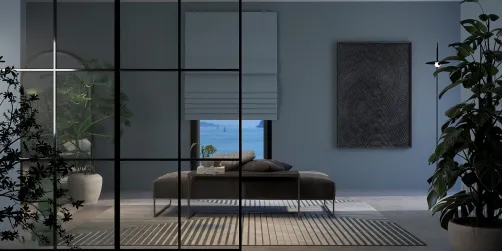 Serene Minimalism with a Plant-Centric Soul