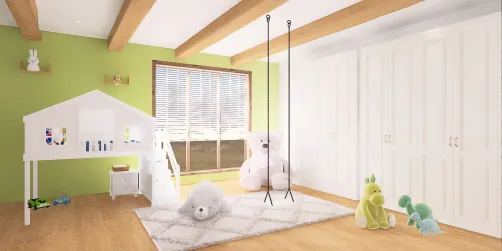 Chambre petit dinosaures 