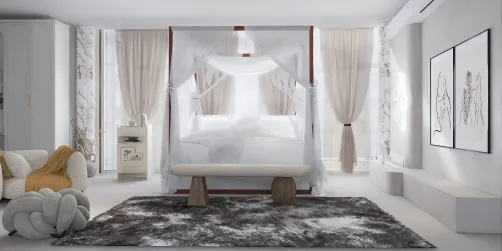 Minimalist bedroom 