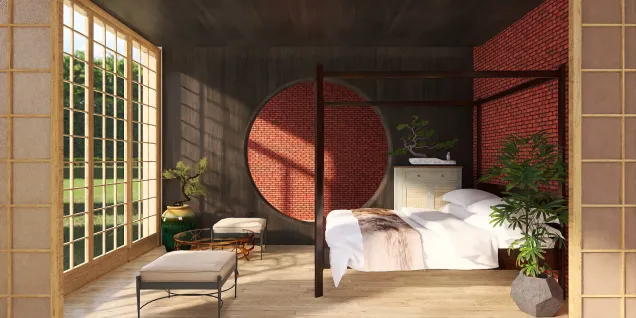 Bedroom in Chinese style 