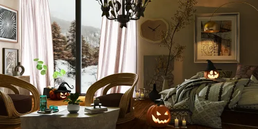 Halloween room
