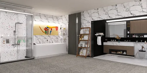 Apartment life bathroom