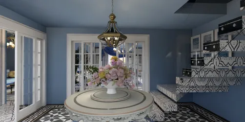 Blue House 3D