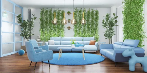 oceaan style livingroom 