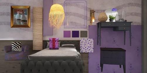 Lilac mood board.