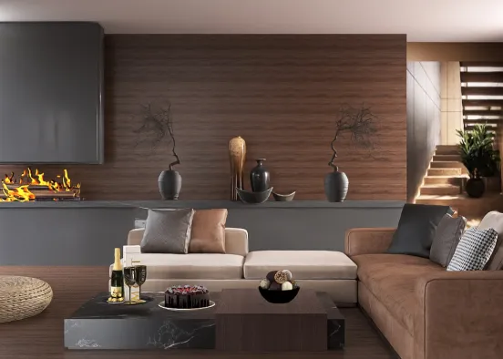 # Enjoy and relax, mom Renderização de Design