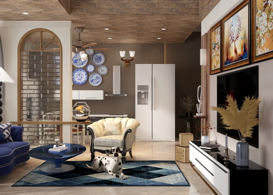 perfect blue Dreams  Design Rendering