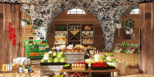 Épicerie de campagne 🥕🥖🥬🍅🥚