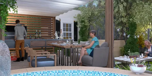 Backyard bar - attempt 1