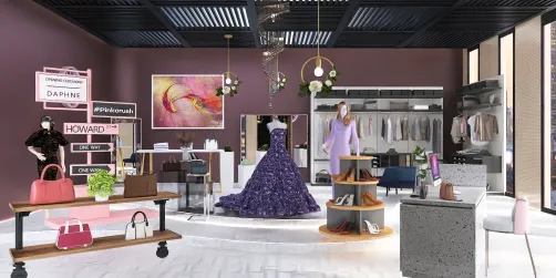 pop up fashion shop